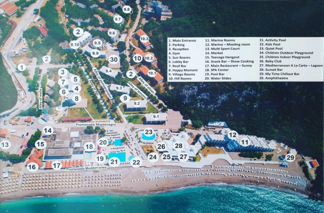 Pearl Beach Hotel & Resort Čanj Exterior foto